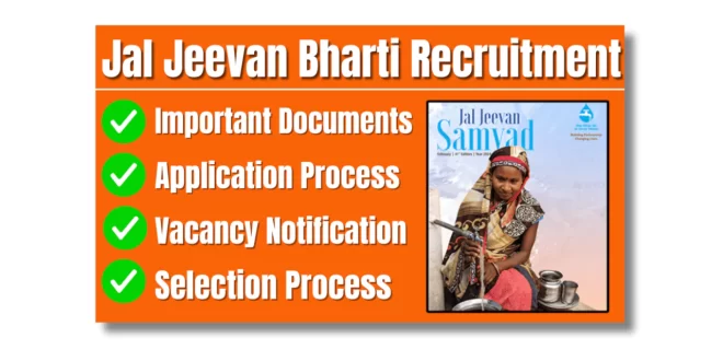 Jal Jeevan Mission Bharti 2024 Apply